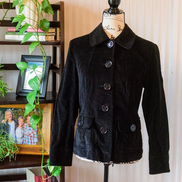 Talbots Jackets & Blazers - EUC Talbots Velvet Blazer